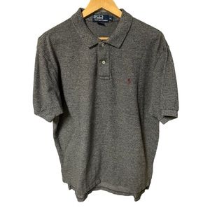 Polo Ralph Lauren men’s size XL gray polo, 100%‎ cotton